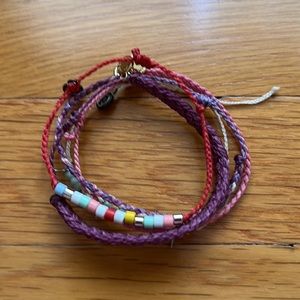 Lot of 5 gently used Pura Vida String Bracelets